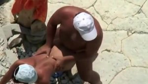 Amateur voyeur at the beach