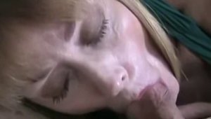 Homegrown Video - Busty amateur licks big cock