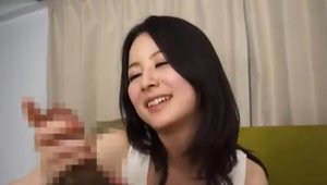 Ayumi Iwasa in crazy censored handjob