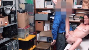 Hard fucking together with brunette