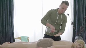 Teen chick receives slamming hard in HD