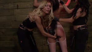 Strapon Squad: Mila Blaze threesome sex video