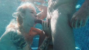 Hot babe moaning outdoors