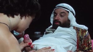 Vintage hairy gangbang