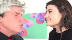 Small tits Adria Rae feet fetish porn