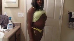 Rough fucking alongside ebony female